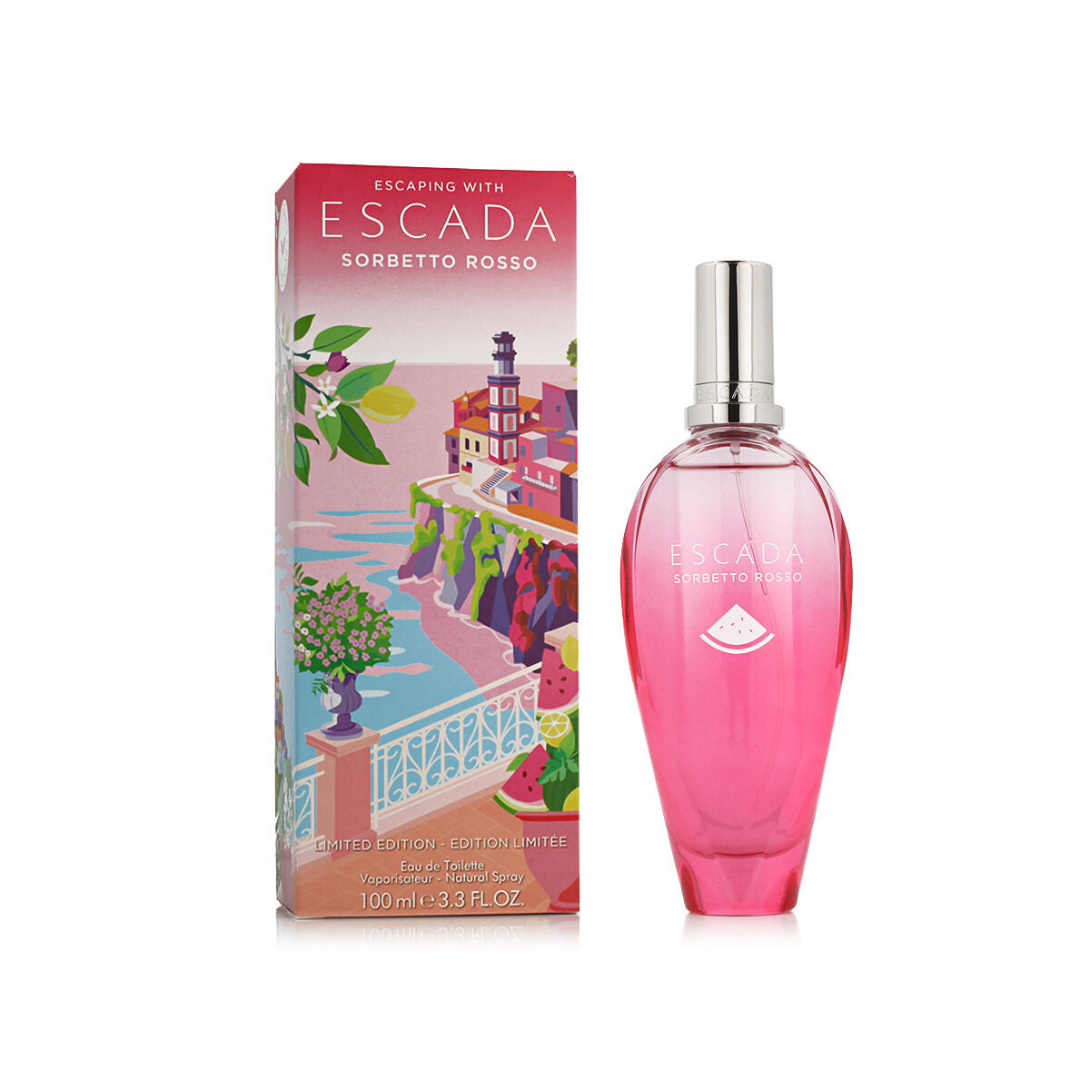 Profumo da donna Escada Escaping con Escada Sorbetto Rosso EDT 100 ml-0