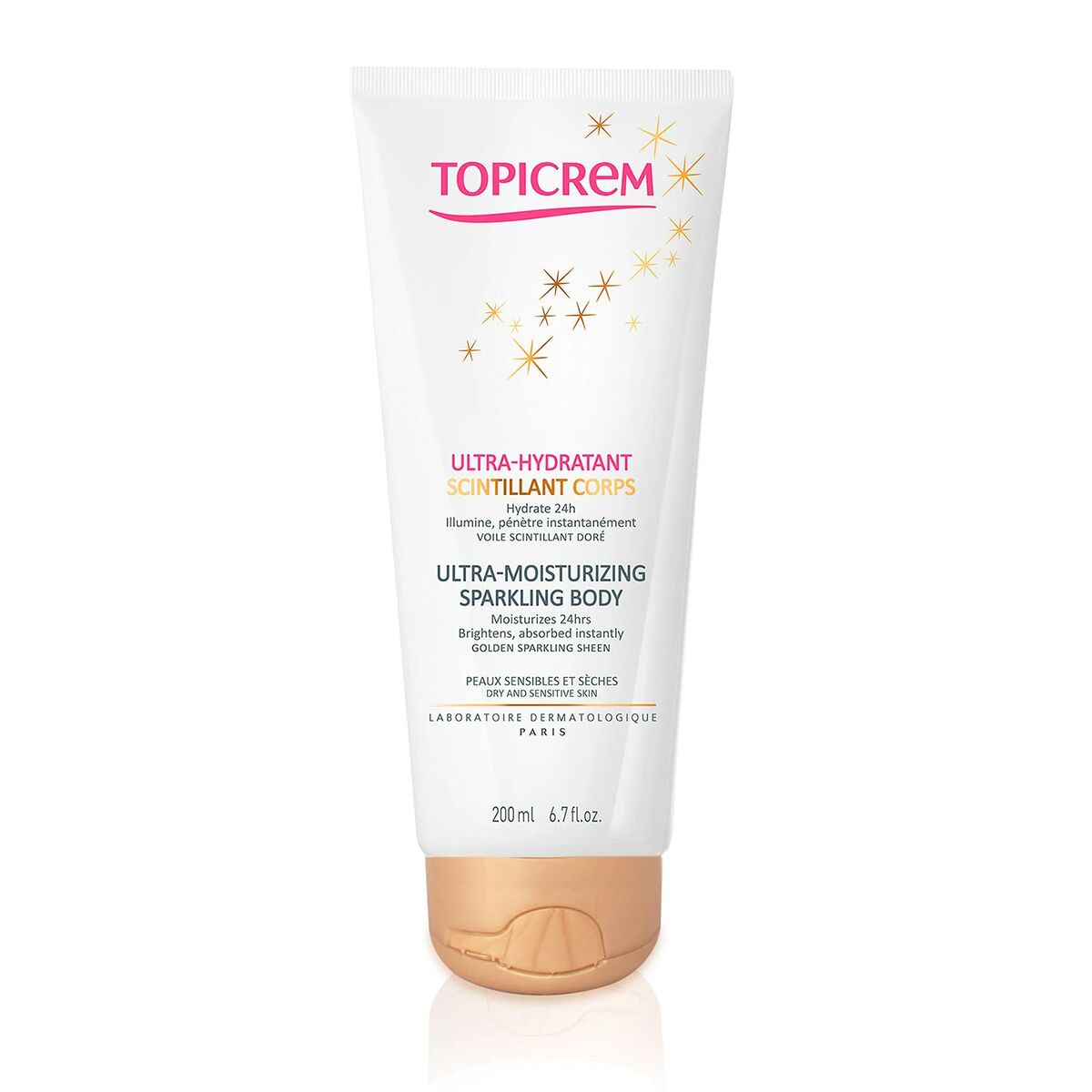 Körperlotion Topicrem Um Sparkling Golden-0