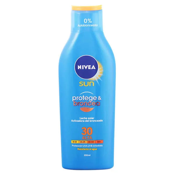 Nivea Nive Sun Latte Solare Protect And Bronze Spf30 200 ml