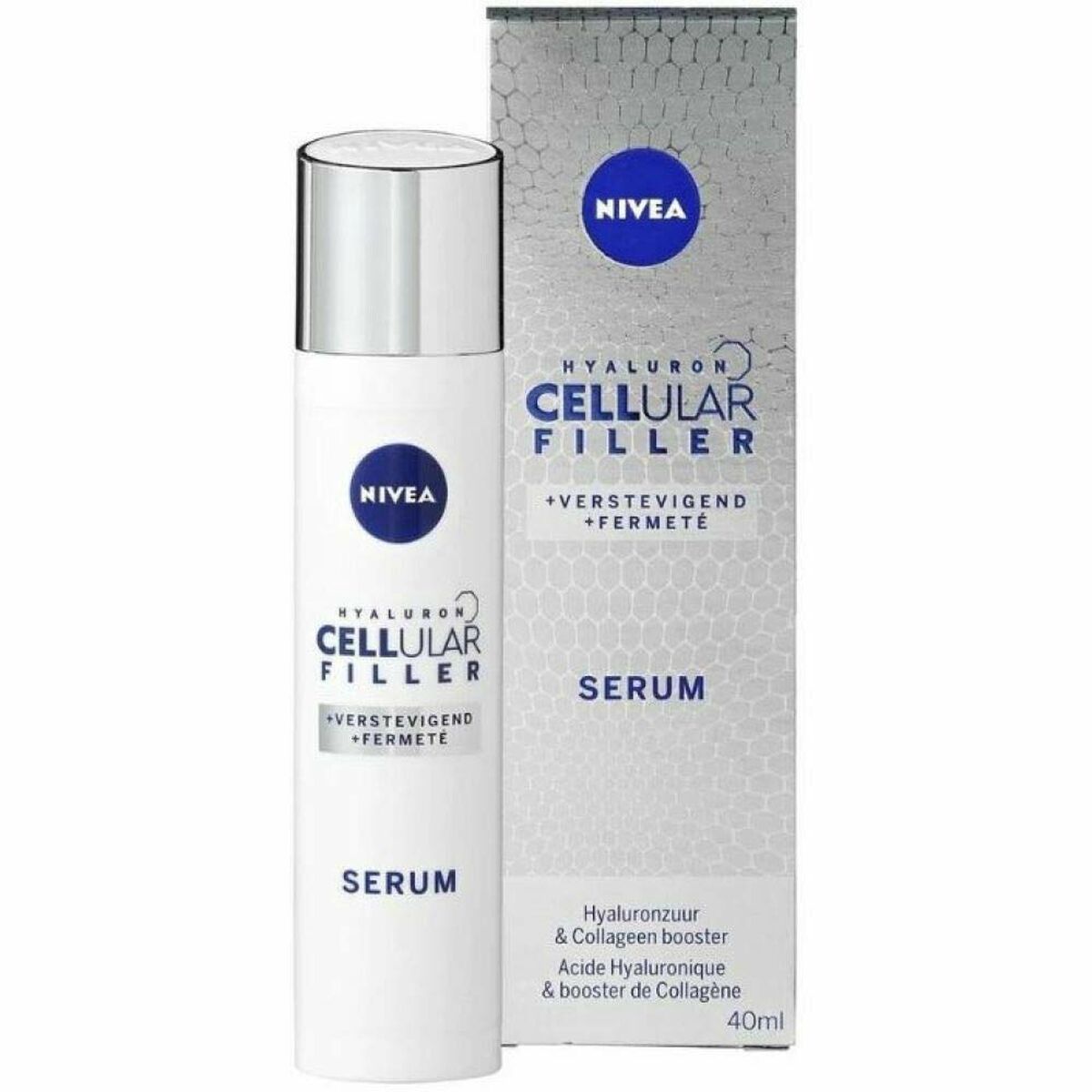 Sérum visage Nivea Cellular Filler Anti-âge acide hyaluronique collagène (30 ml)-0