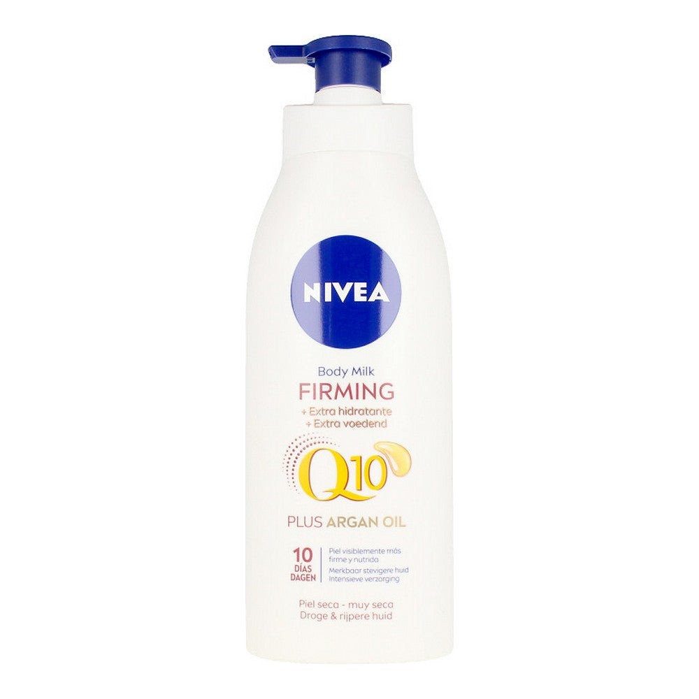 Straffende Körperlotion Q10 Plus Nivea Arganöl (400 ml)-0