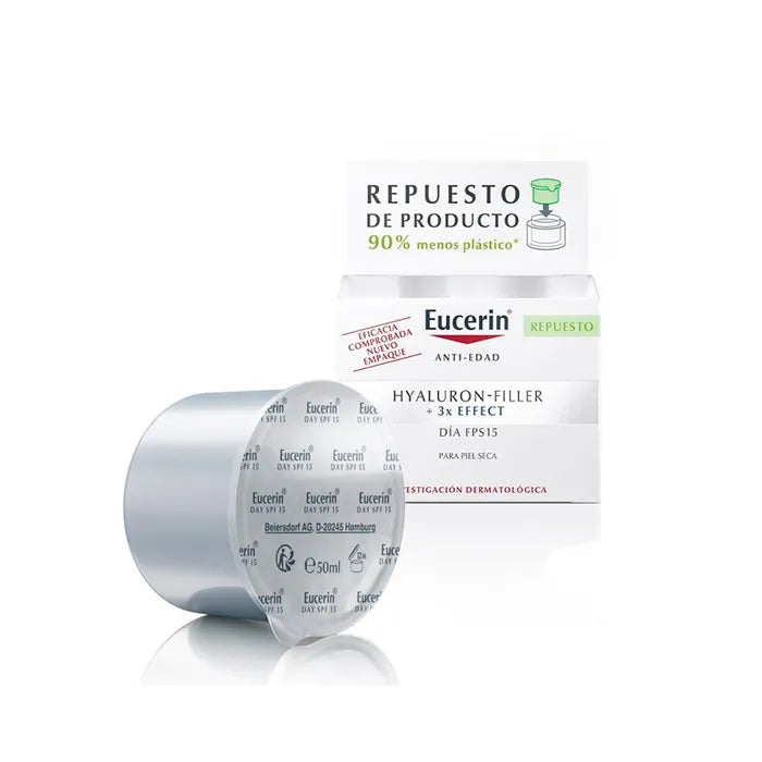 Eucerin Hyaluron Filler Giorno Pelle Secca SPF15 Ricarica 50 ml