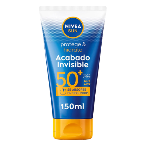 Nivea Sun Protegge e Idrata Lozione Solare Finitura Invisibile Spf50 150 ml