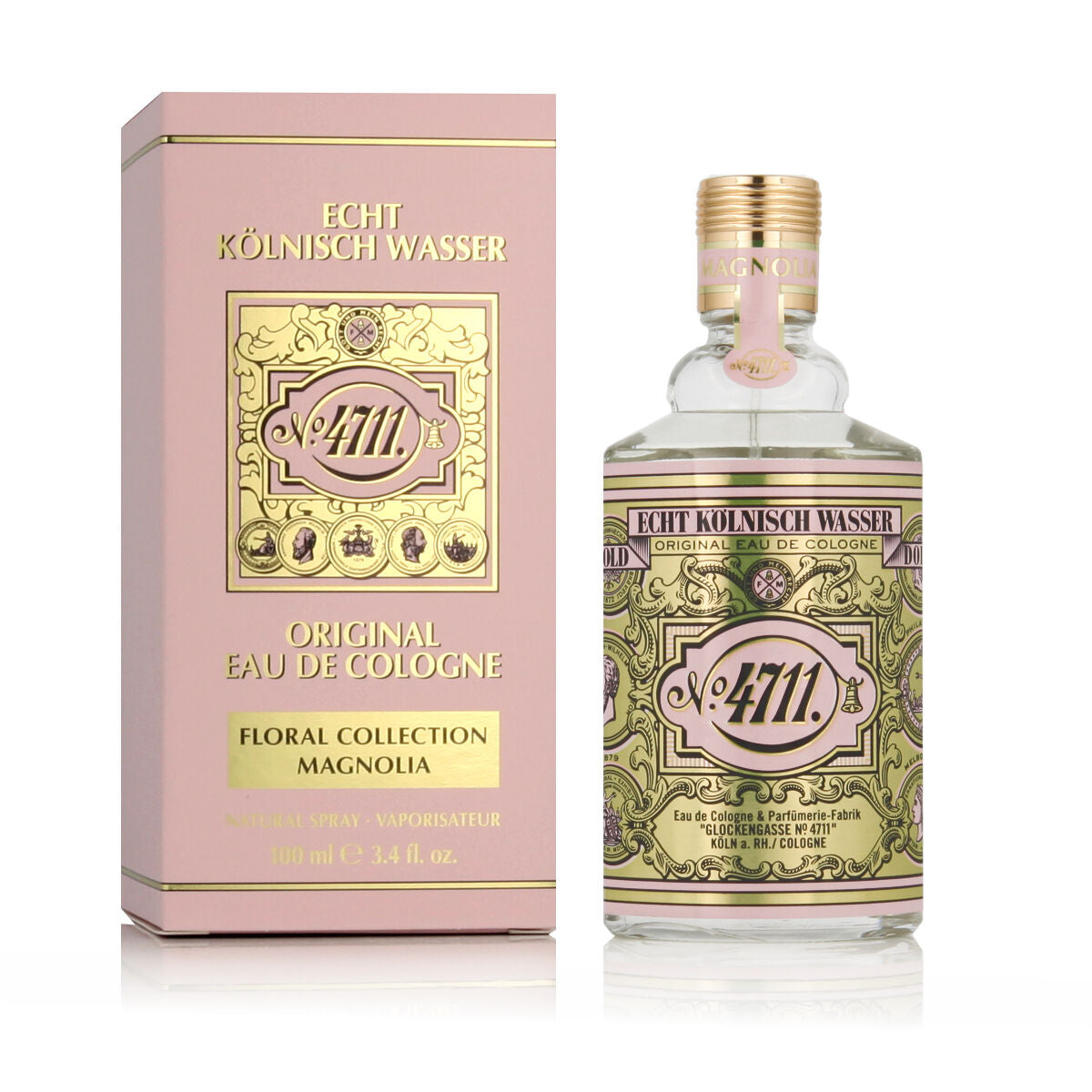 Women's Perfume 4711 EDC Floral Collection Magnolia 100 ml-0