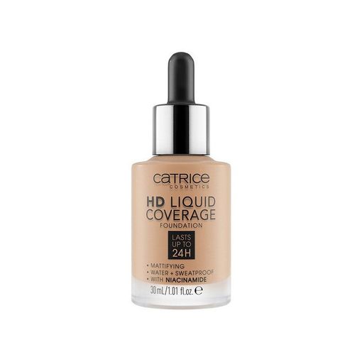 Catrice Hd Liquid Coverage fondotinta Lasts Up to 24h 050-Rosy Ash 30 ml