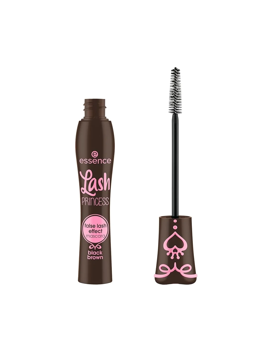 Essence Cosmetics Lash Princess Máscara Efecto ciglia Black Brown 12 ml