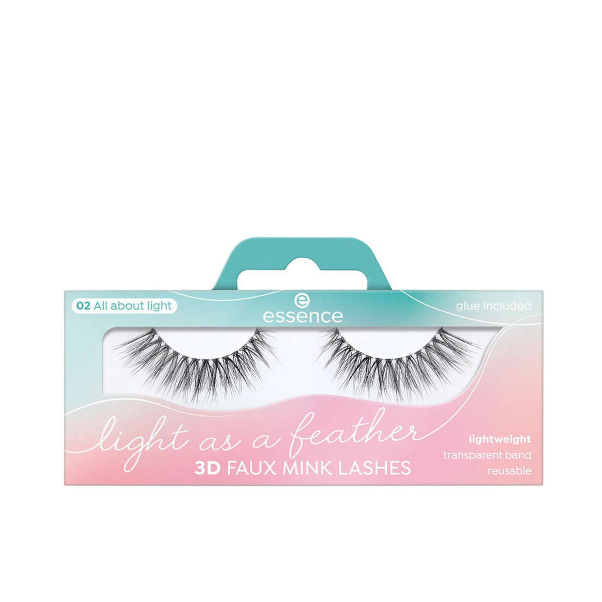 Set mit falschen Wimpern Essence Light as a Feather Nr. 02-0