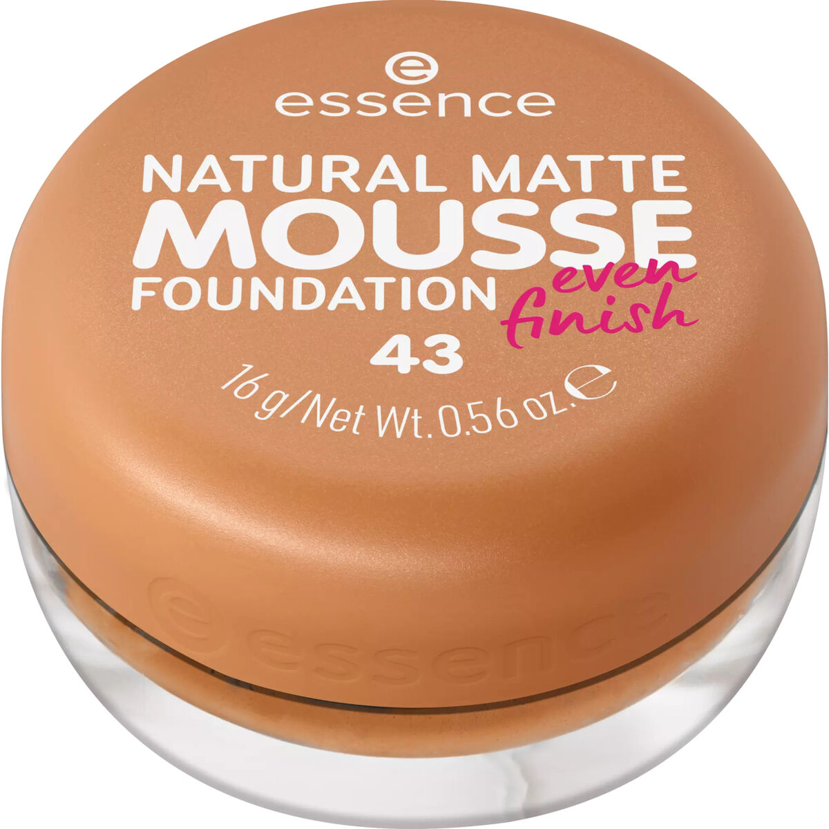 Mousse Make-up Foundation Essence NATURAL MATTE Nº 43 16 g-0