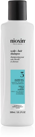 Nioxin Sistema 3 - shampoo - capelli colorati e Dañado Con Debilitamiento Leve 300 ml