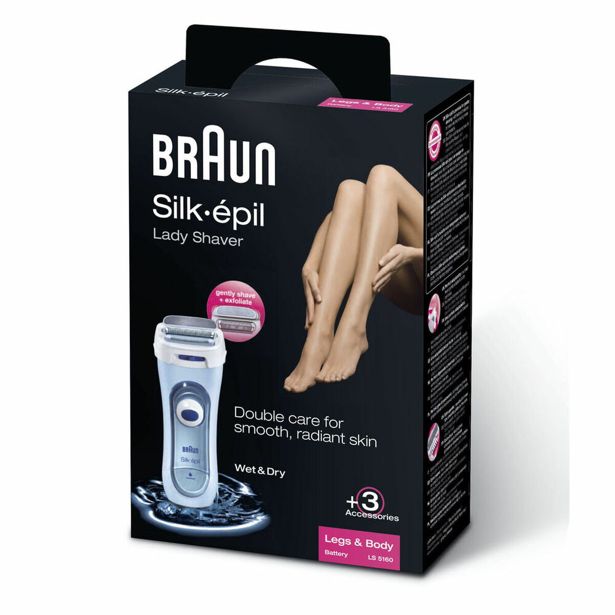 Epilatore elettrico Braun Silk-épil LS 5160 Gambe e corpo-2