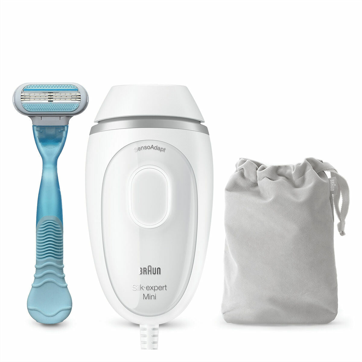Epilatore a luce pulsata intensa con accessori Braun Mini PL1124-3