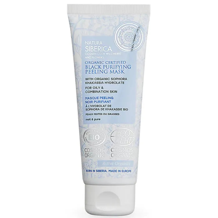 Natura Siberica Black Purifying Peeling maschera 75 ml