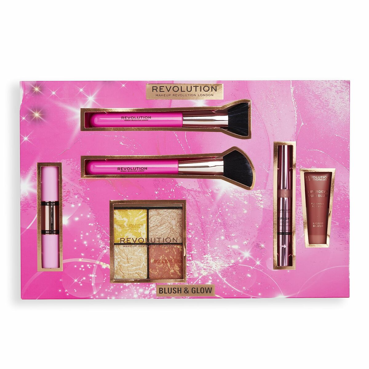Make-up-Set Revolution Make Up Blush & Glow 6 Stück-0