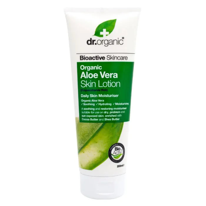 Dr Organic Aloe Vera Skin lozione 200 ml