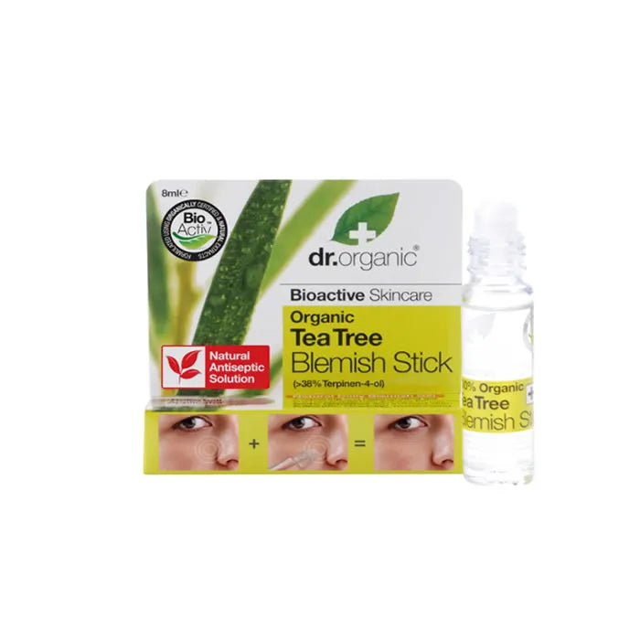 Dr Organic Tea Tree Blemish Stick Roll On 8 ml