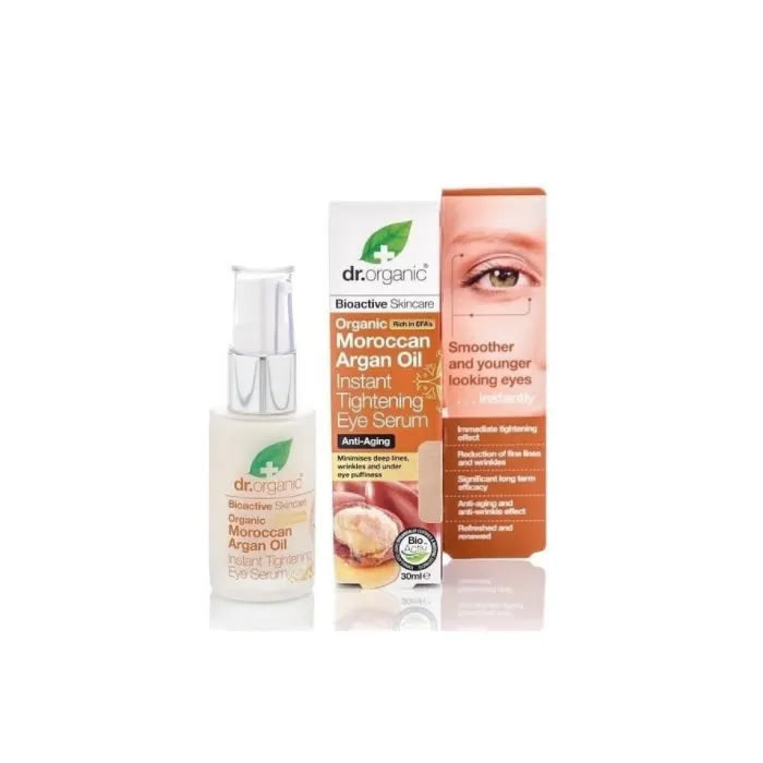 Dr Organic Moroccan Argan olio Eye siero 30 ml
