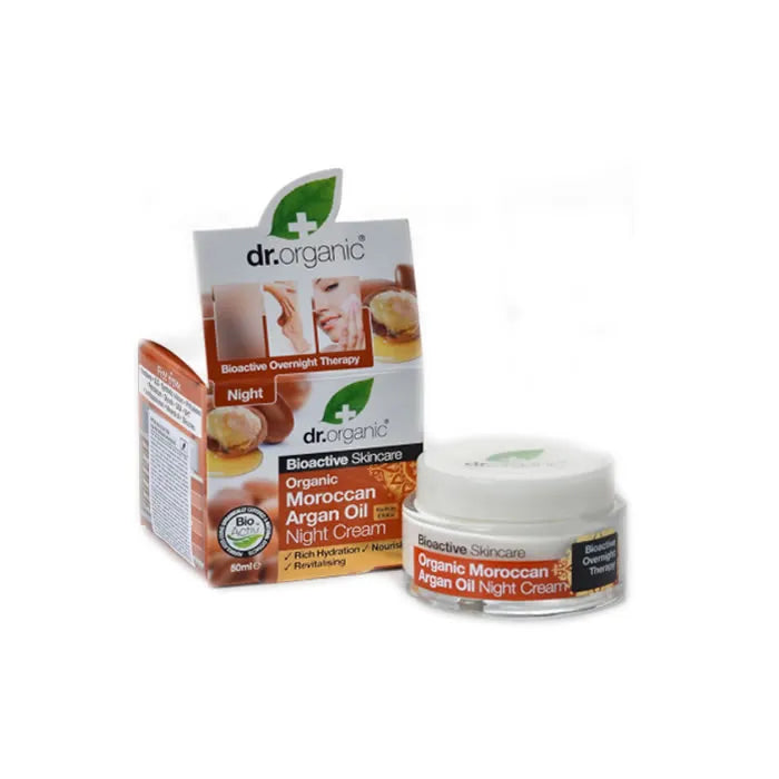 Dr Organic Moroccan Argan olio Night crema 50 ml