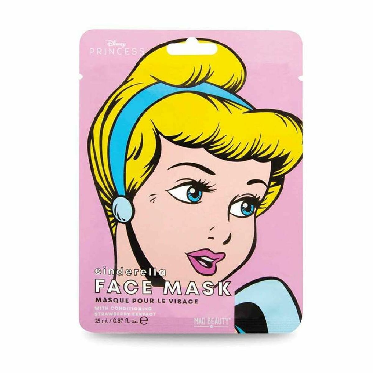 Facial Mask Mad Beauty DIsney Princess Cinderella (25 ml)-0