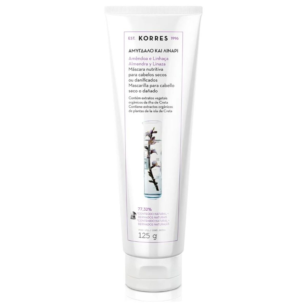 Maschera Nutriente per Capelli Korres 125 ml Capelli secchi-0