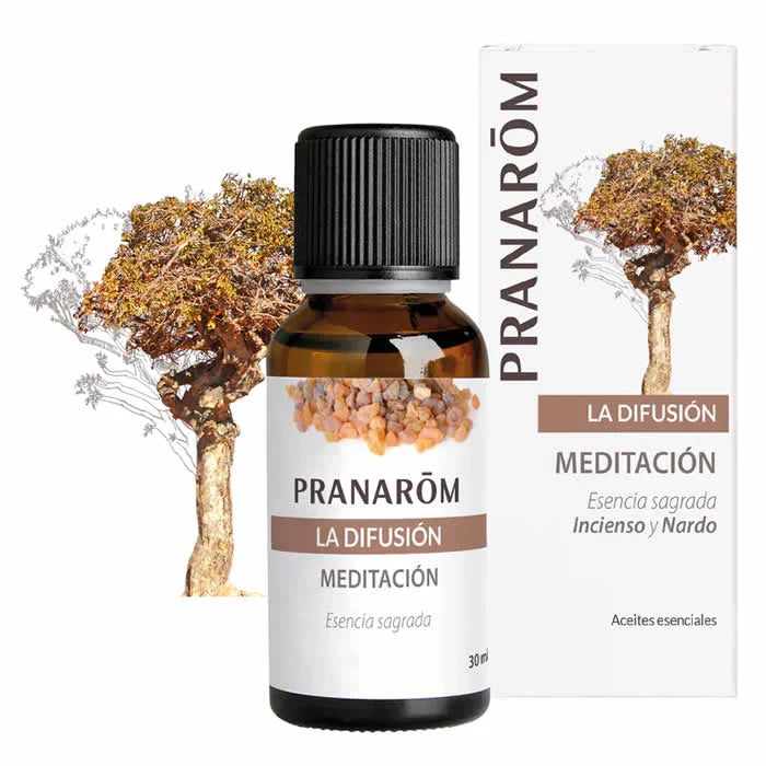 Pranarôm Meditation Diffusion Sacred Incense Organic Essential olio 30 ml