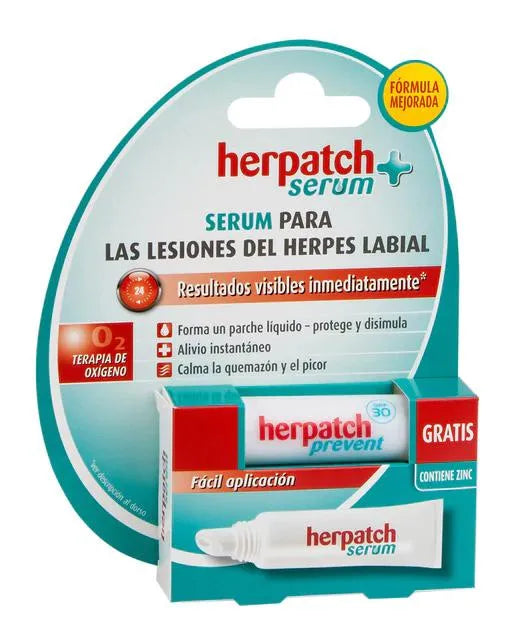 Herpatch siero 5 ml Prevent labbra 4,8 g