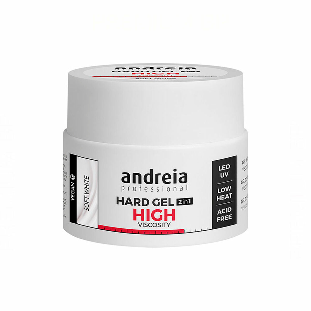 Nail gel Hard High Viscosity Andreia Professional Hard (44 g)-0