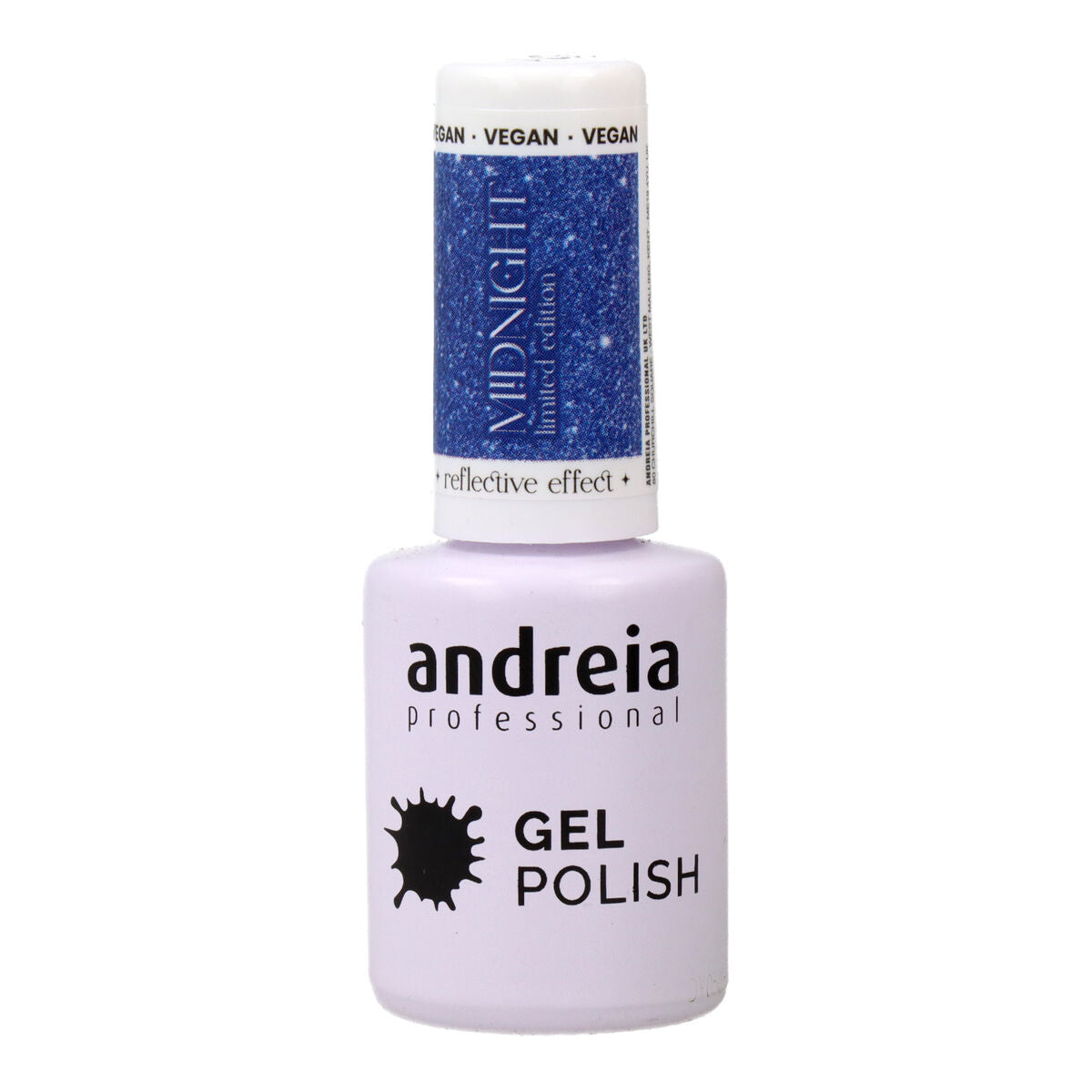 Nagellack Semipermanent Andreia Polish Reflektierende Farben Md1 Blau 10,5 ml-0