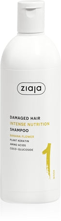 Ziaja Plant Essentials shampoo Nutritivo De Flor De Banana 400 ml