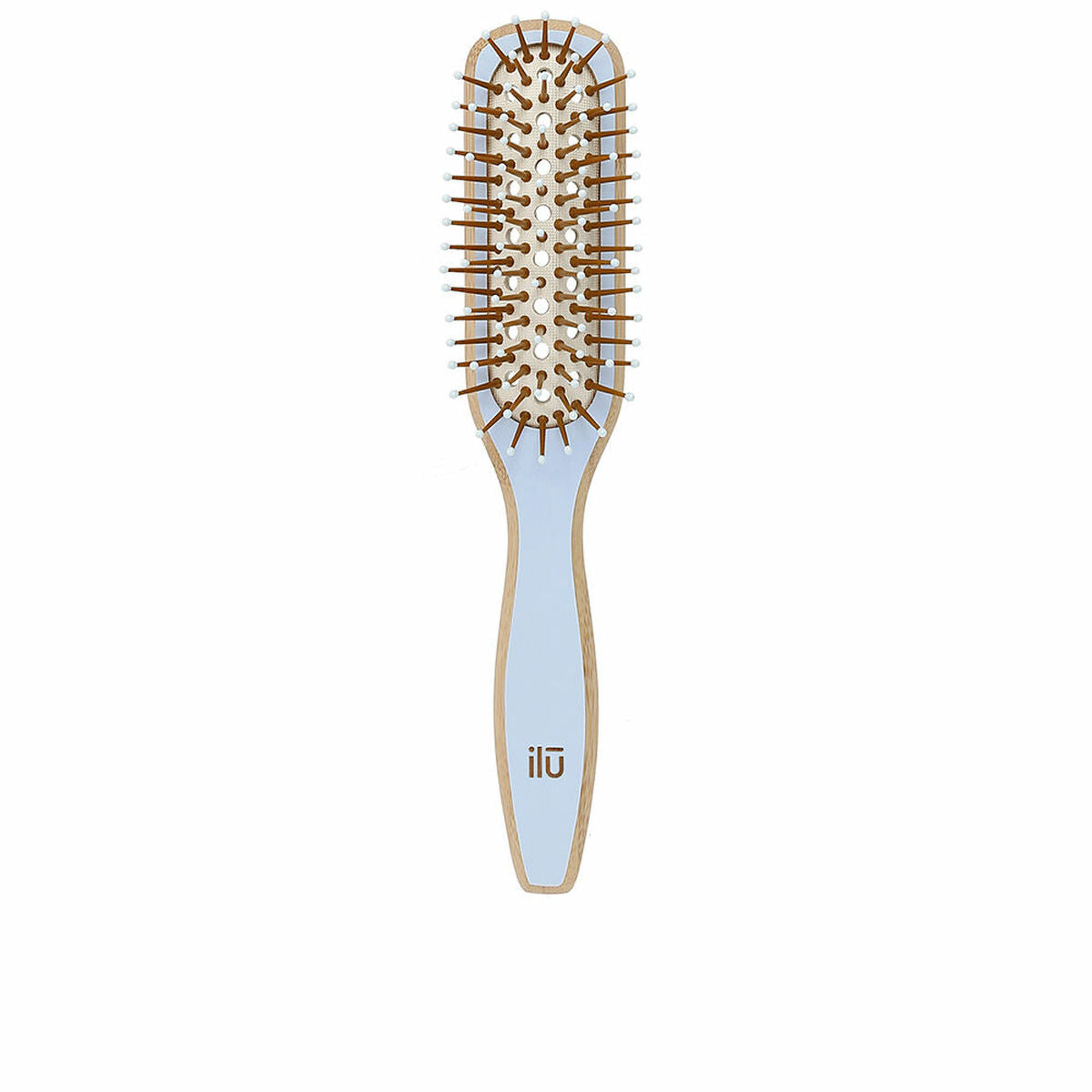 Entwirrende Haarbürste Ilū Bamboom Blue-0