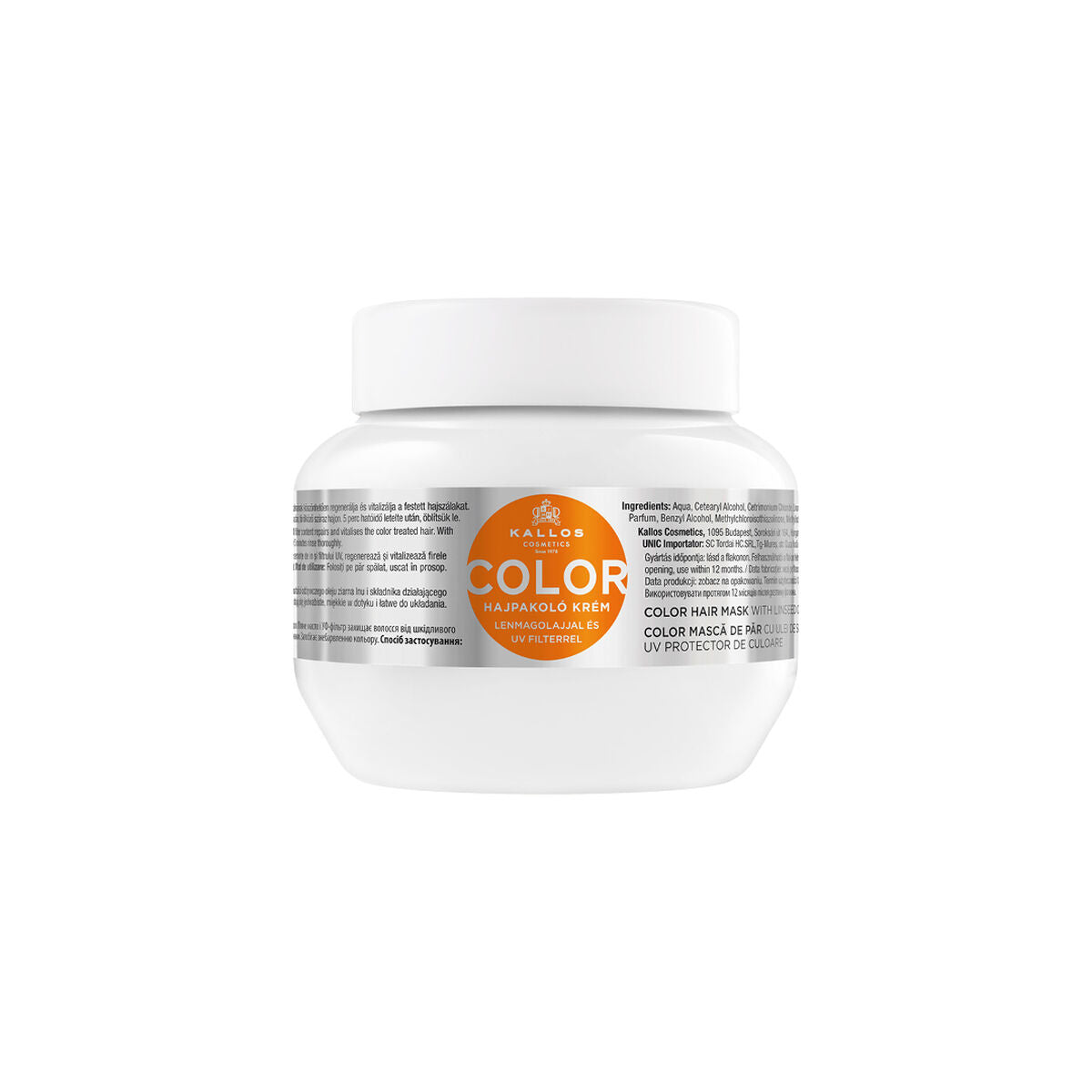 Masca pentru par vopsit Kallos Cosmetics Color 275 ml-0