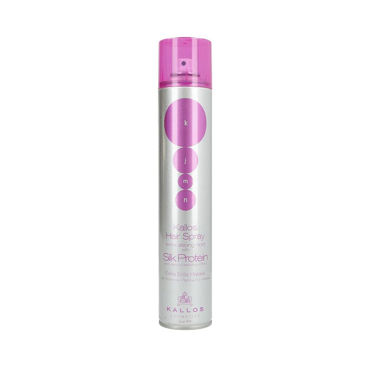 Laque tenue extra ferme Kallos Cosmetics KJMN Silk Protein 500 ml-0