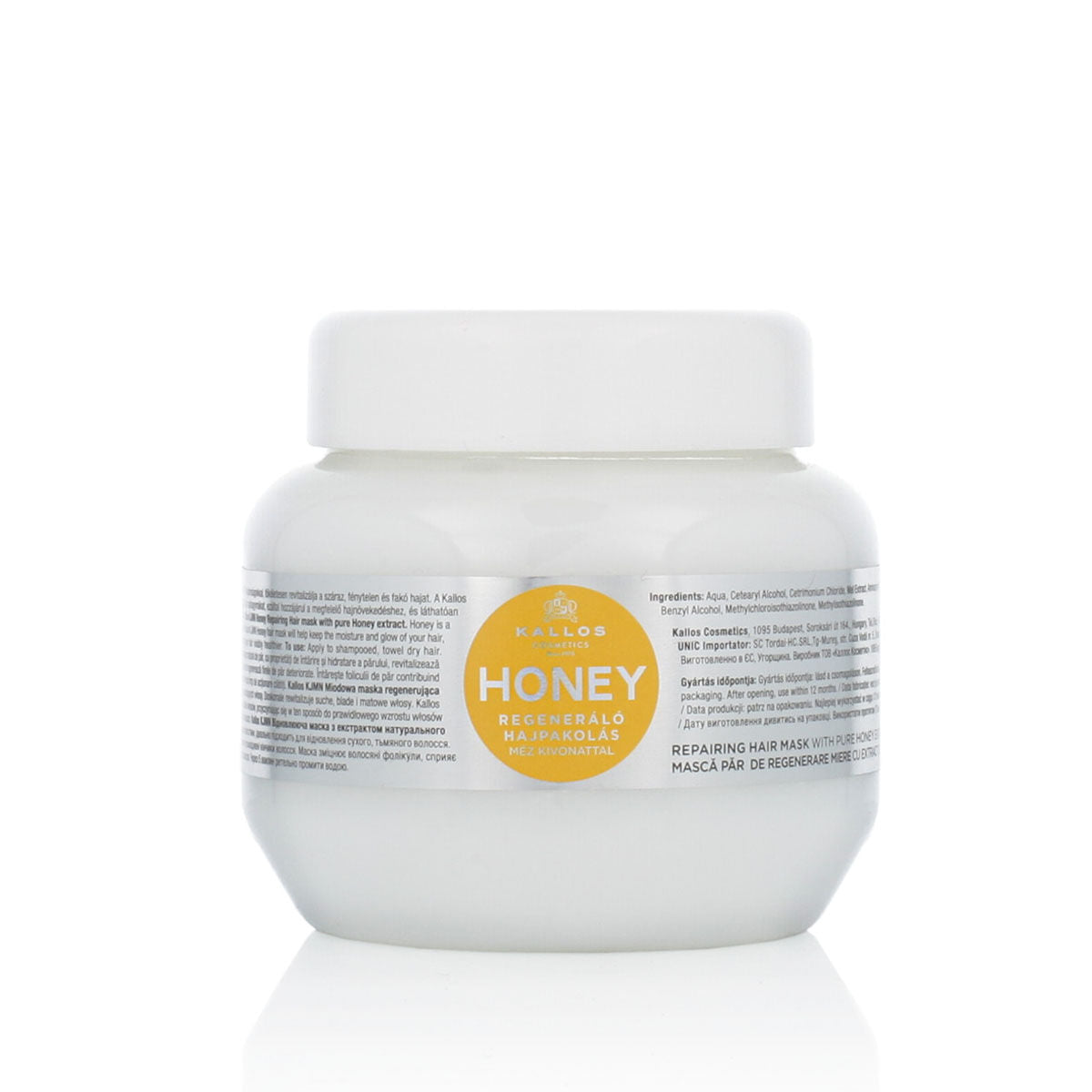 Wiederherstellende Haarmaske Kallos Cosmetics Honig 275 ml-0