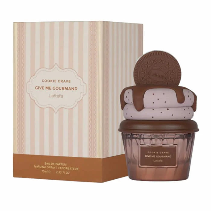 Lattafa Give Me Gourmand Cookie Crave eau de parfum spray 75 ml
