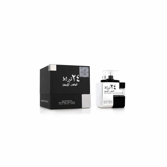 Lattafa 24 Carat White Gold eau de parfum spray 100 ml