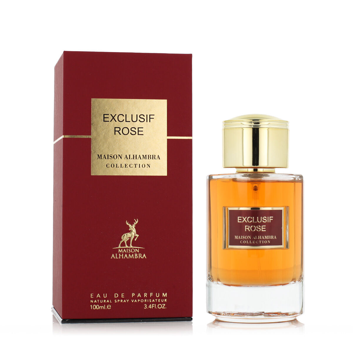 Women's Perfume Maison Alhambra EDP Exclusif Rose 100 ml-0
