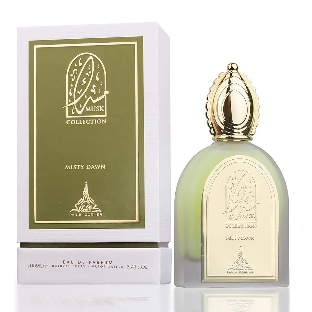 Paris Corner Musk Collection eau de parfum Misty Dawn spray 100 pz