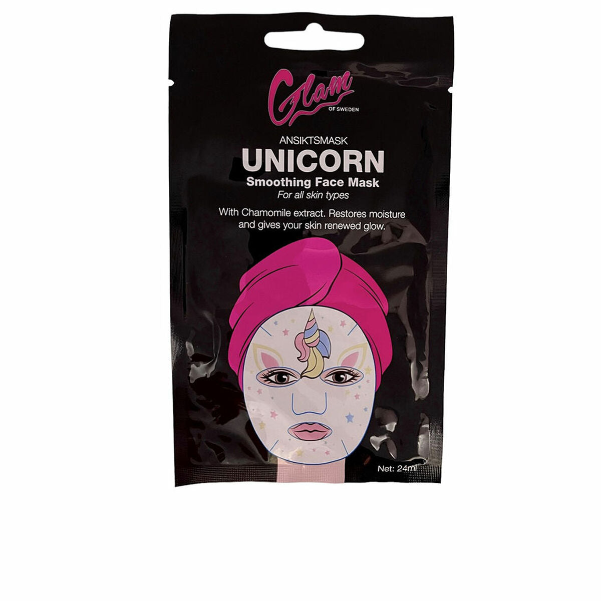 Gesichtsmaske Glam Of Sweden Einhorn 24 ml-0