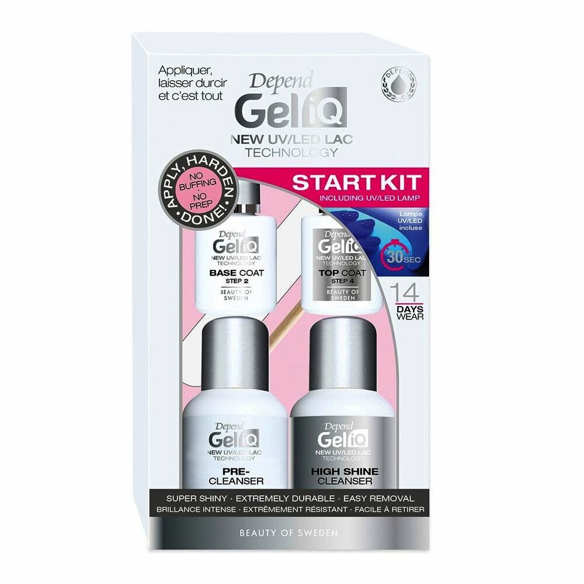 Manicure Set Beter Gel iQ Start Kit (7 pcs)-0