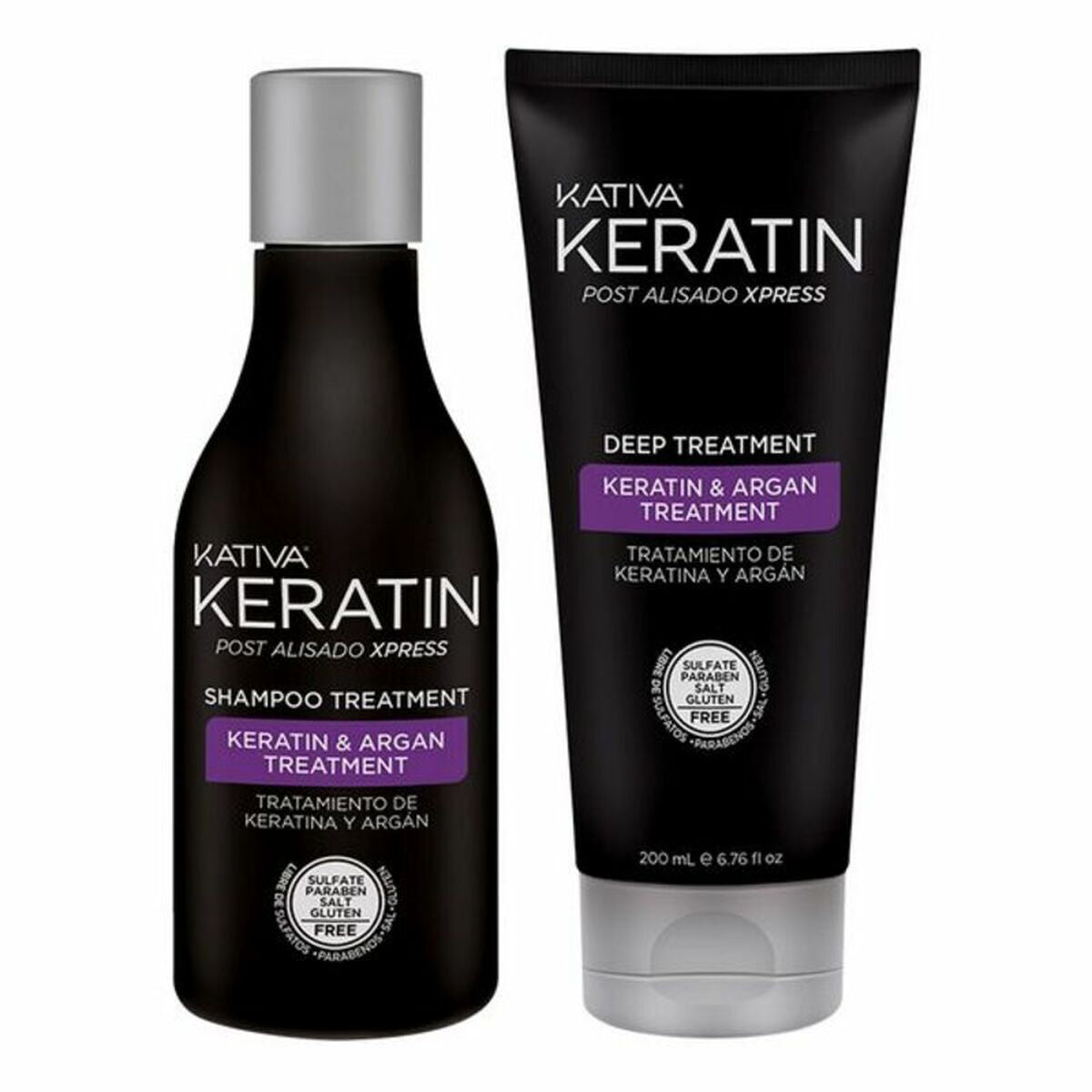 Keratin-Behandlung Kativa Keratin Post (2 Stück)-0