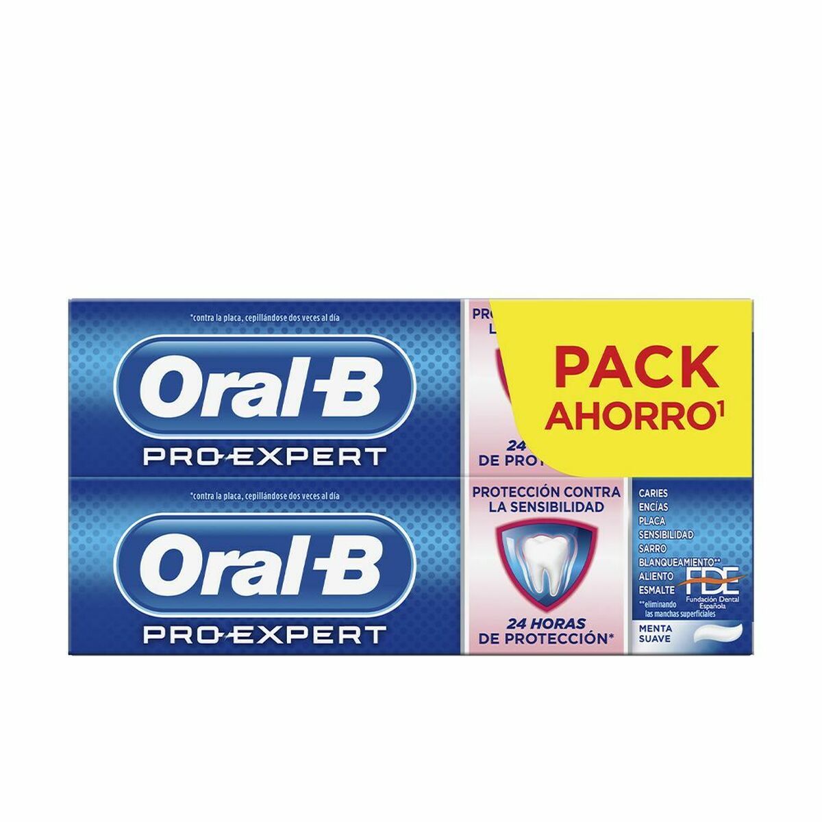 Toothpaste Sensivity and Whitening Oral-B Expert Blanqueante Dentifrico Lote 75 ml (2 x 75 ml)-0