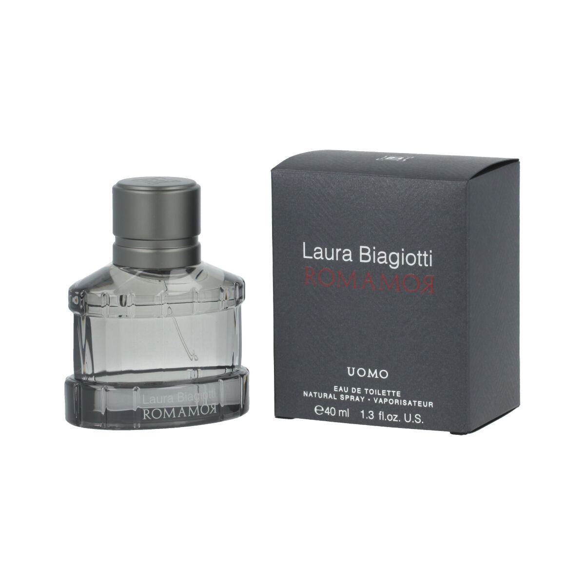 Profumo da uomo Laura Biagiotti RomamoR Uomo EDT Spray White Men-0