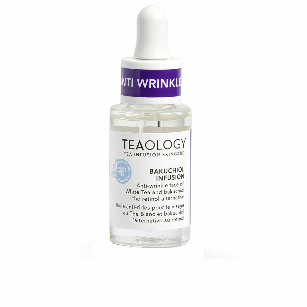 Gesichtsöl Teaology Bakuchiol Weißtee-Aufguss 15 ml-0
