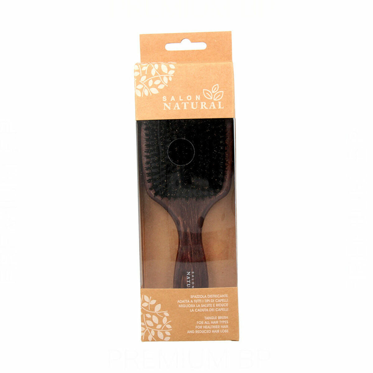 Cepillo Desenredante Xanitalia Profesional Madera-0