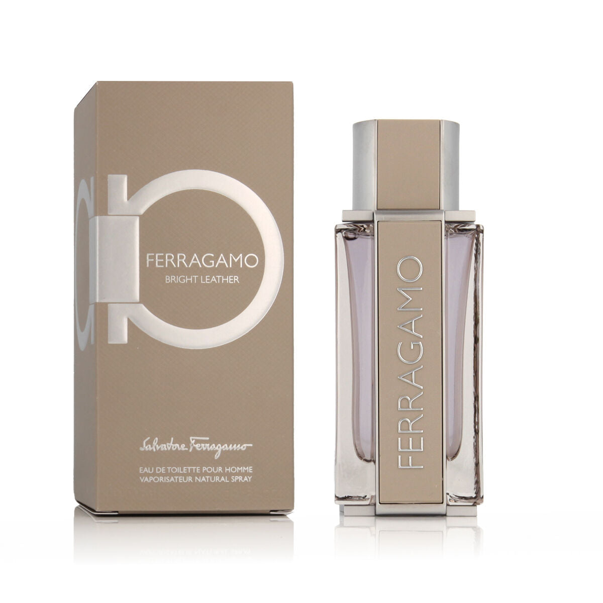 Herrenparfüm Salvatore Ferragamo EDT Ferragamo Bright Leather 100 ml-0