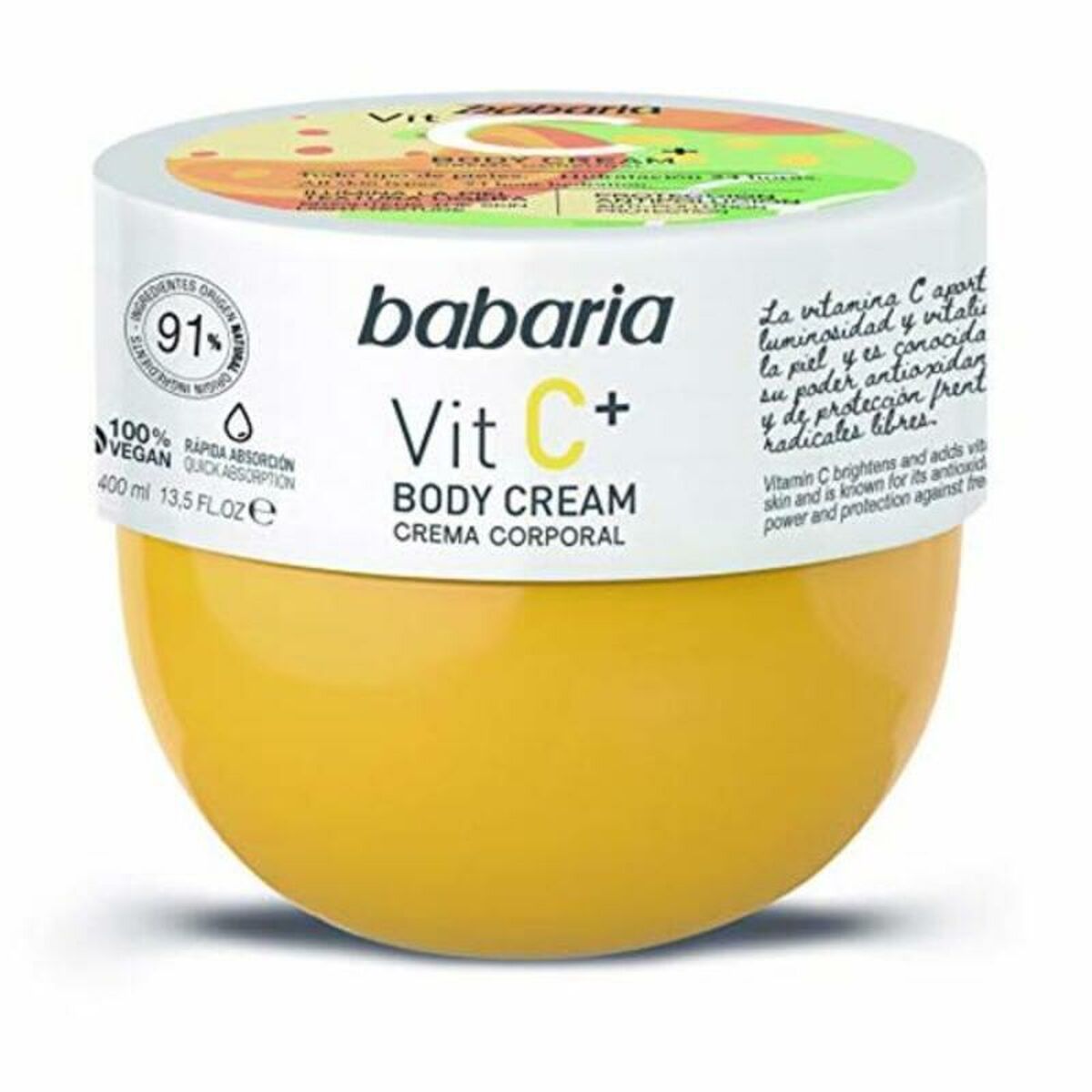 Körpercreme Babaria Vitamin C 400 ml-1