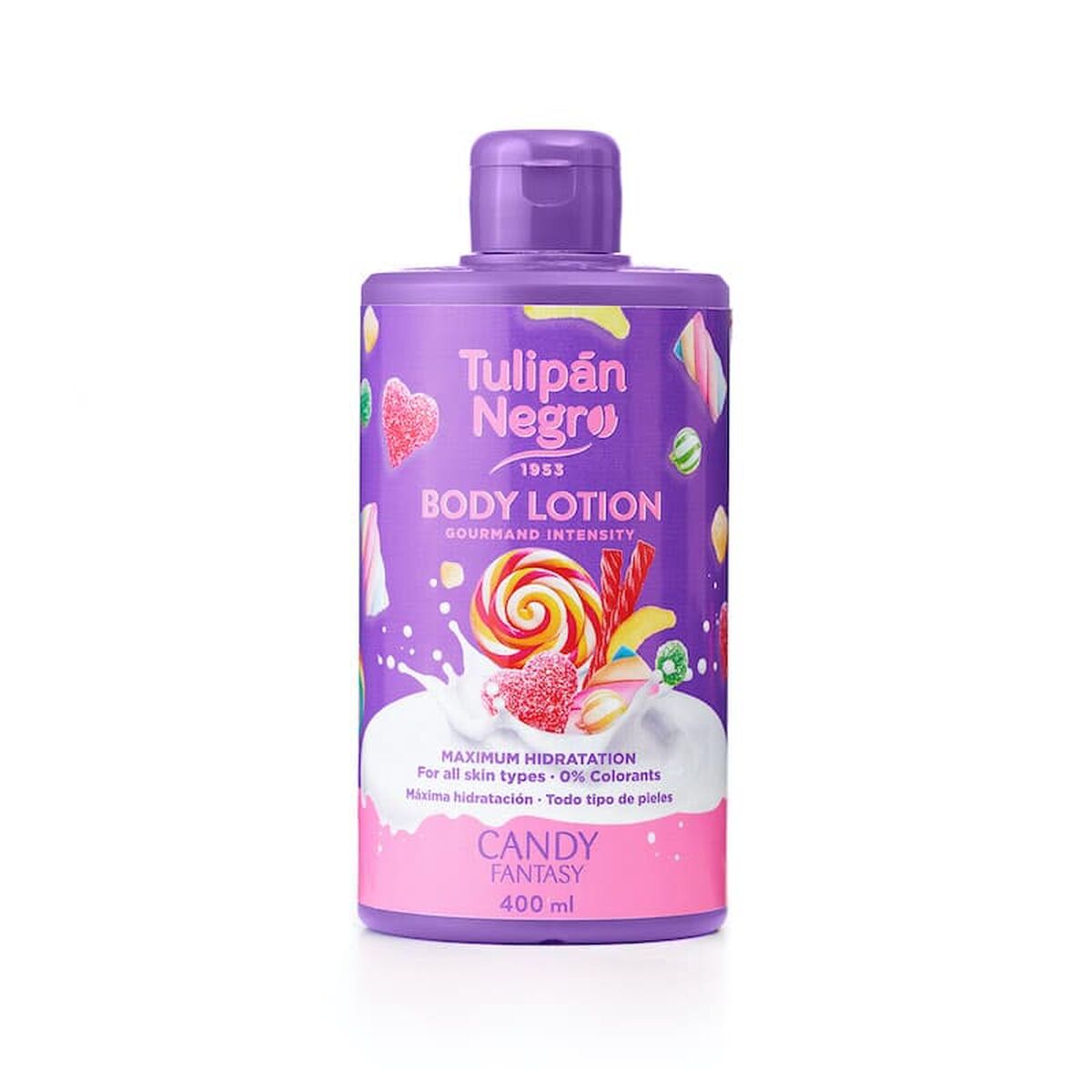 Körperlotion Tulipán Negro Candy Fantasy Purple 400 ml-0