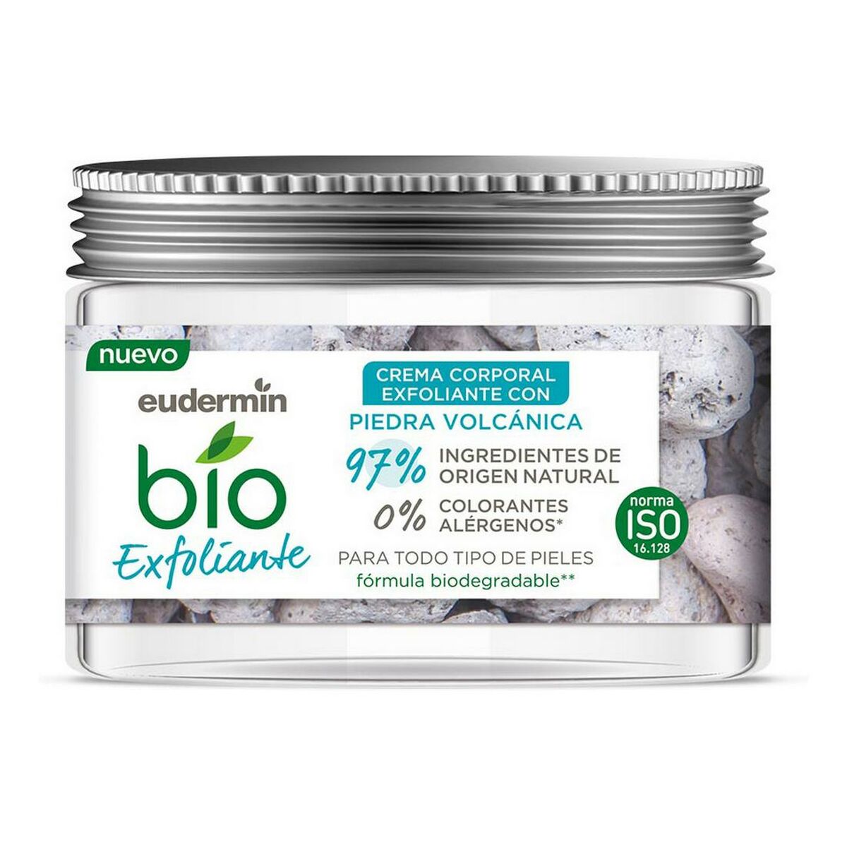 Peelingcreme Bio Eudermin Bio Exfoliante Vulkangestein 300 ml-0