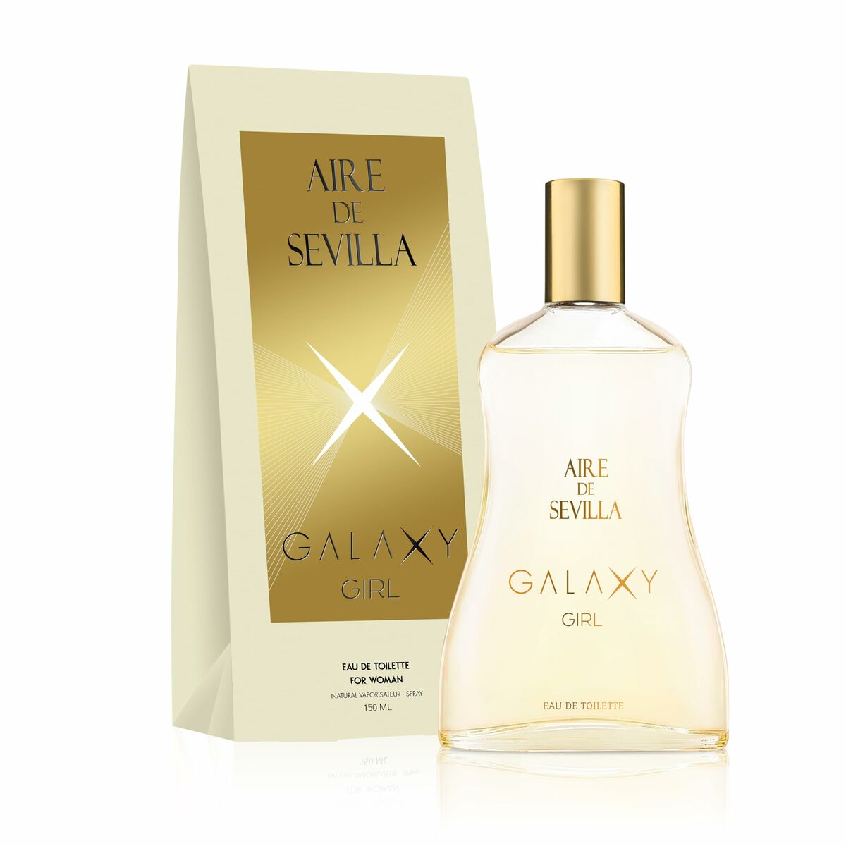 Women's Perfume Aire Sevilla EDT Galaxy Girl 150 ml-0