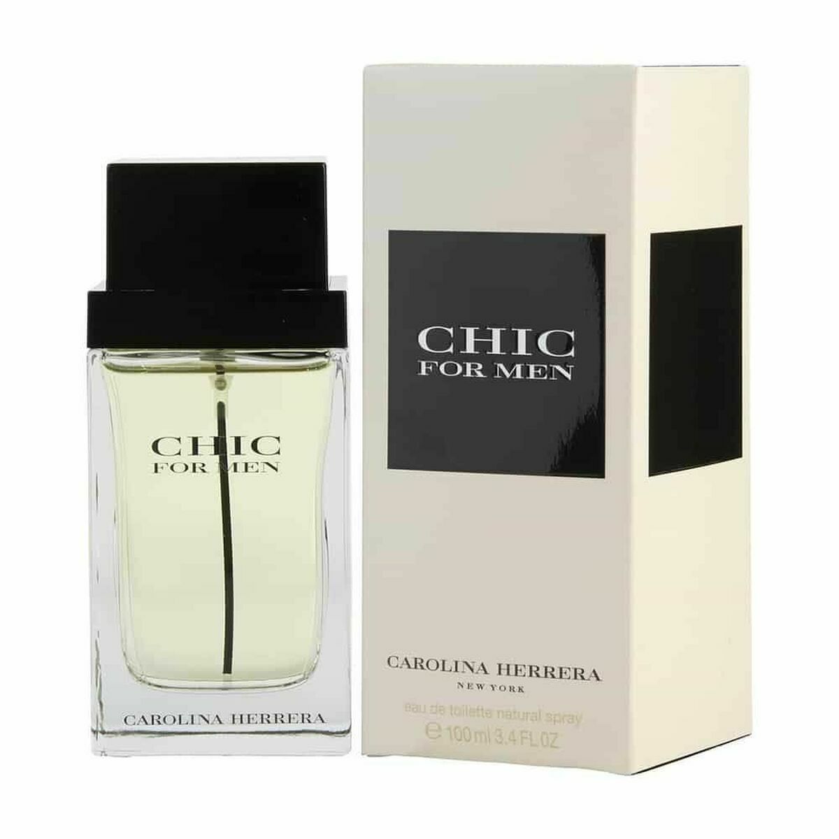 Profumo da uomo Carolina Herrera EDT Chic for Men (100 ml)-0