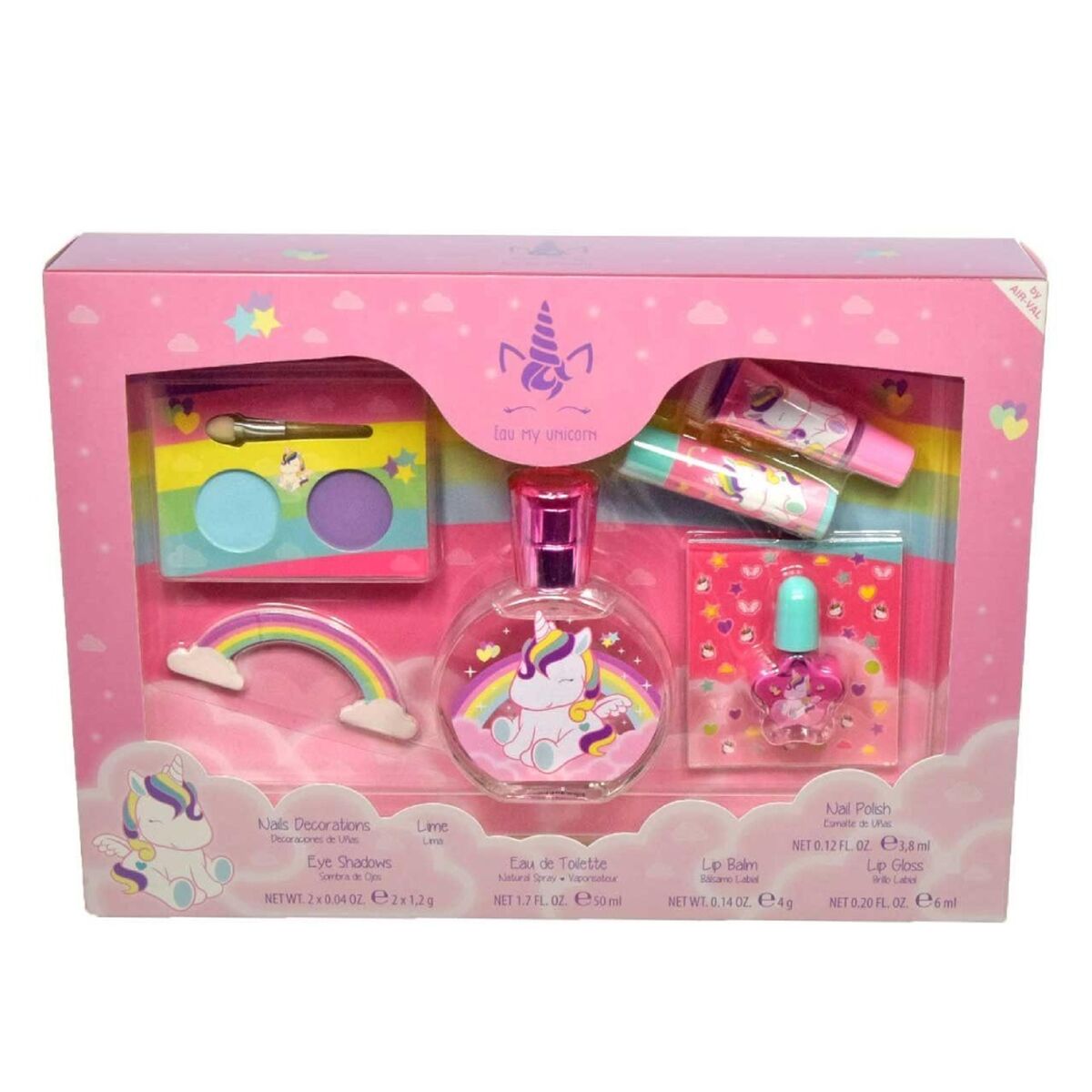 Set profumo per bambini Eau my Unicorn 7 pezzi-0